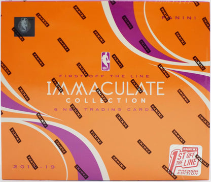 2018-19 Panini Immaculate Basketball Hobby Box - 1st Off The Line (FOTL)