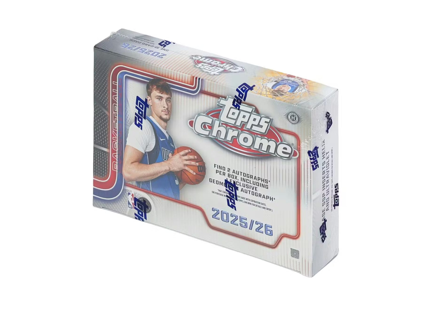 2025-26 Topps Chrome Basketball Breaker's Delight Box