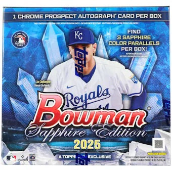 2025 Bowman Baseball Sapphire Edition Hobby Box