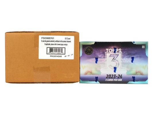 2023-24 Topps Three Basketball Hobby Box