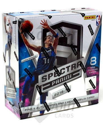 2018-19 Panini Spectra Hobby Basketball Box