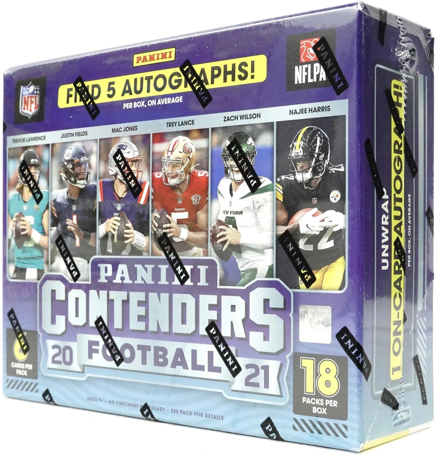 2021 Panini Contenders Football Hobby Box