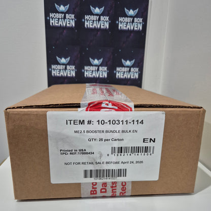 ORDER IN STOCK | Sealed case 25X Pokemon ASCENDED HEROES Booster Bundle Boxes