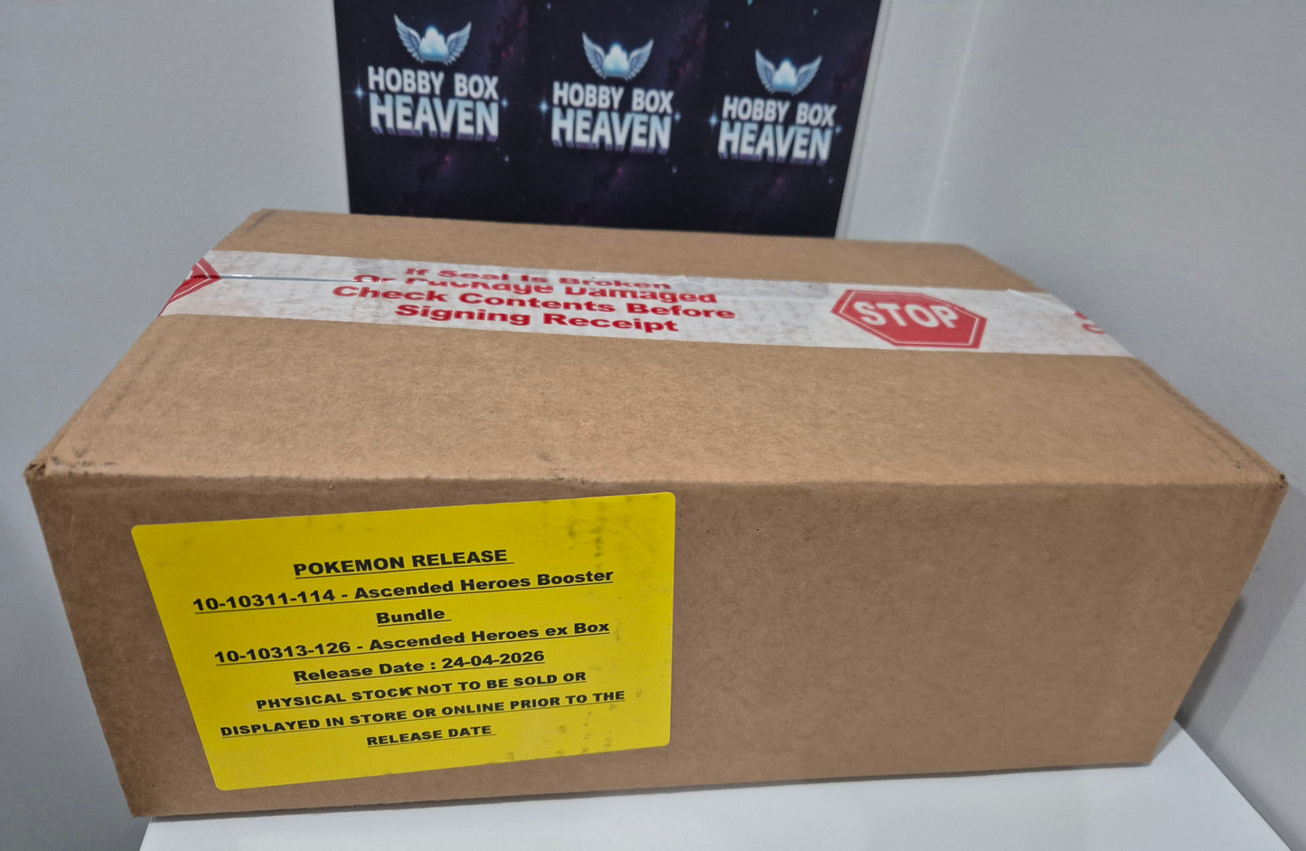 ORDER IN STOCK | Sealed case 25X Pokemon ASCENDED HEROES Booster Bundle Boxes