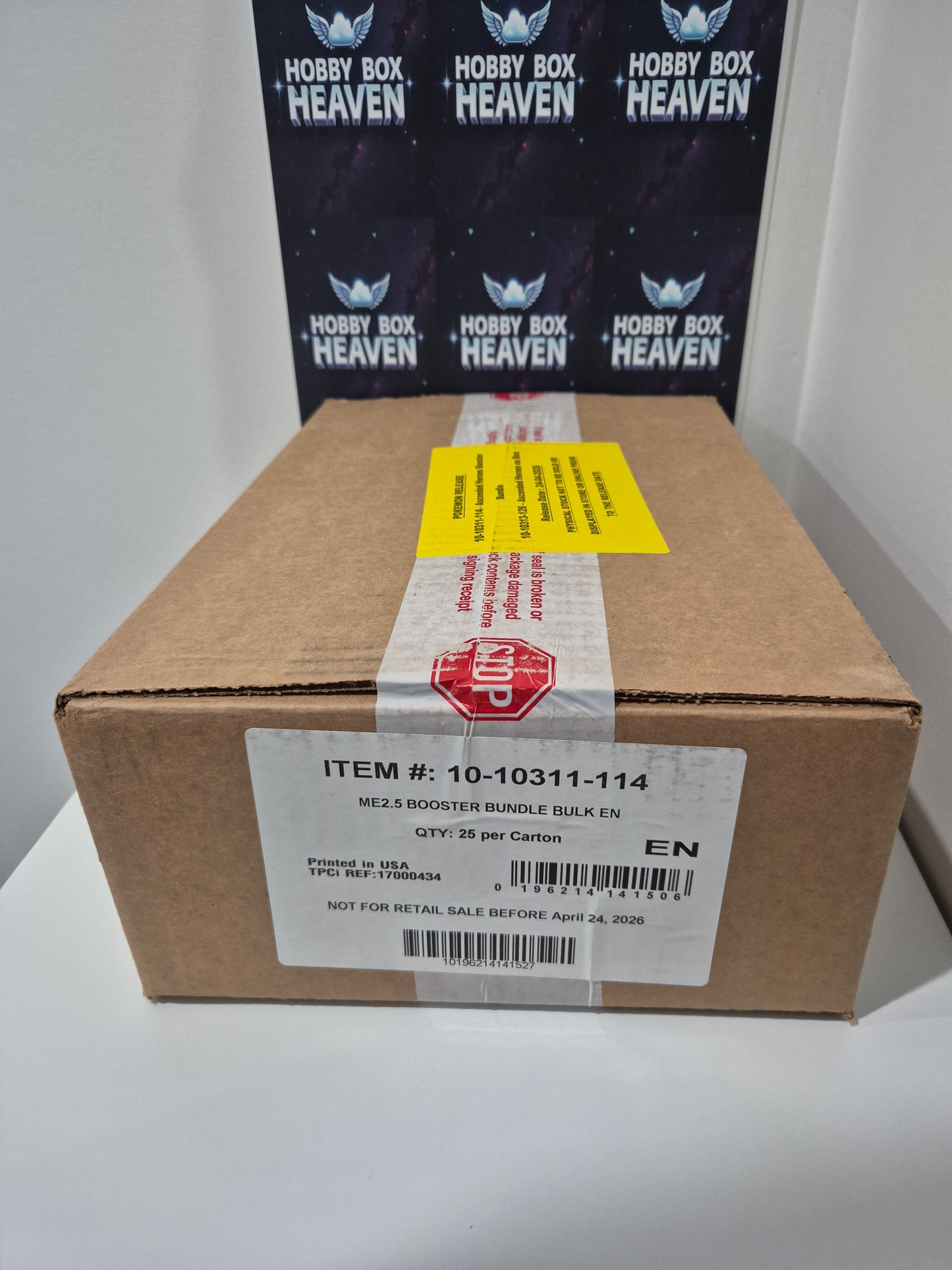 ORDER IN STOCK | Sealed case 25X Pokemon ASCENDED HEROES Booster Bundle Boxes